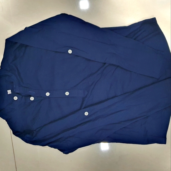 Blue Long Sleeve Tees FLAT RATE 500 - Picture 2 of 5